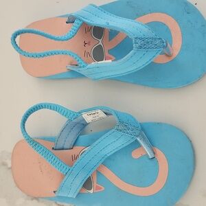 Cat & Jack Blue Toddler Sandals